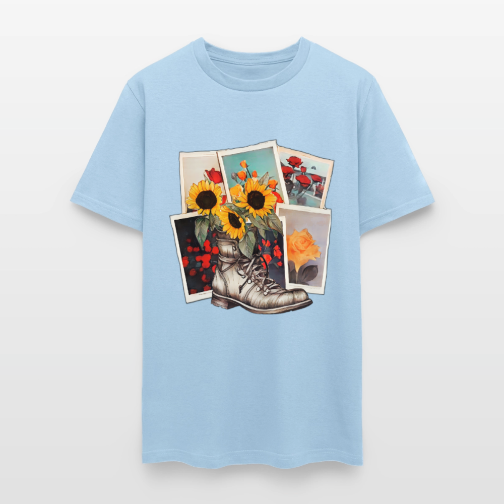 Flowers #2 - powder blue