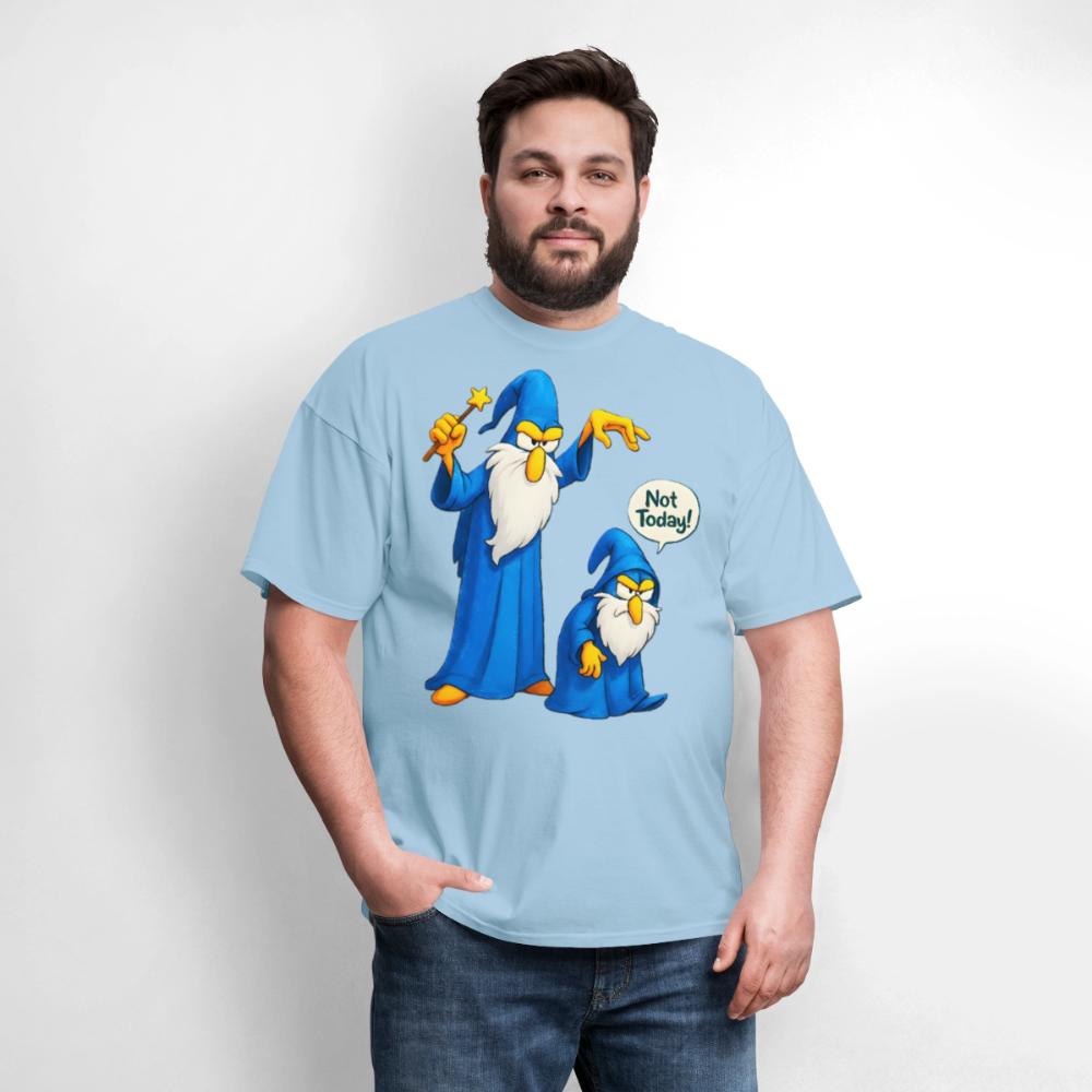 Angry Wizard - powder blue