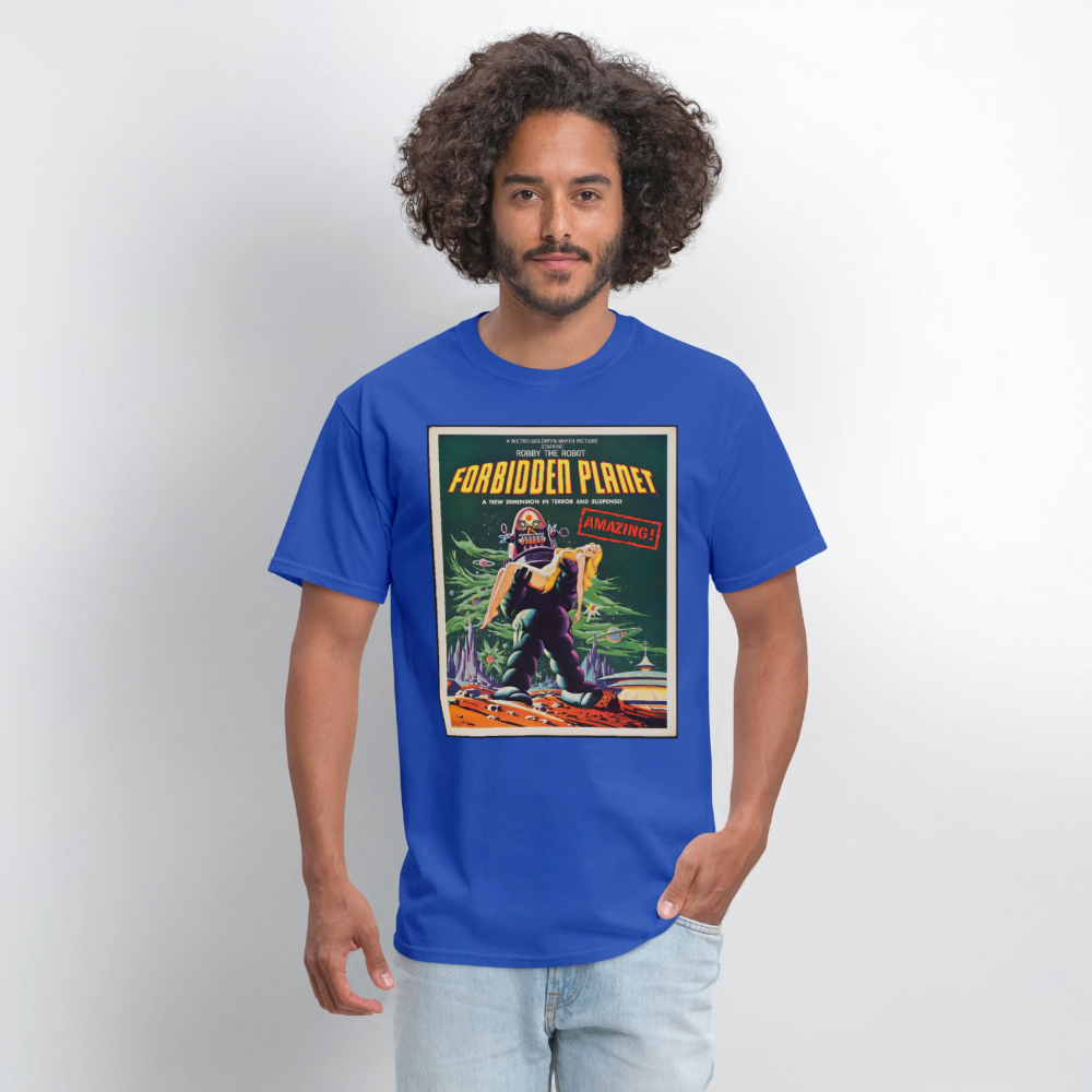 Forbidden Planet - royal blue