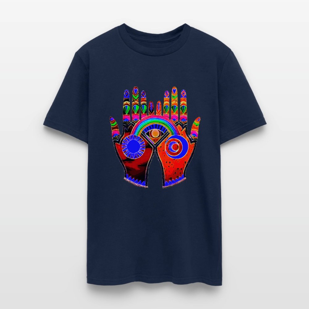 Open Hands - navy