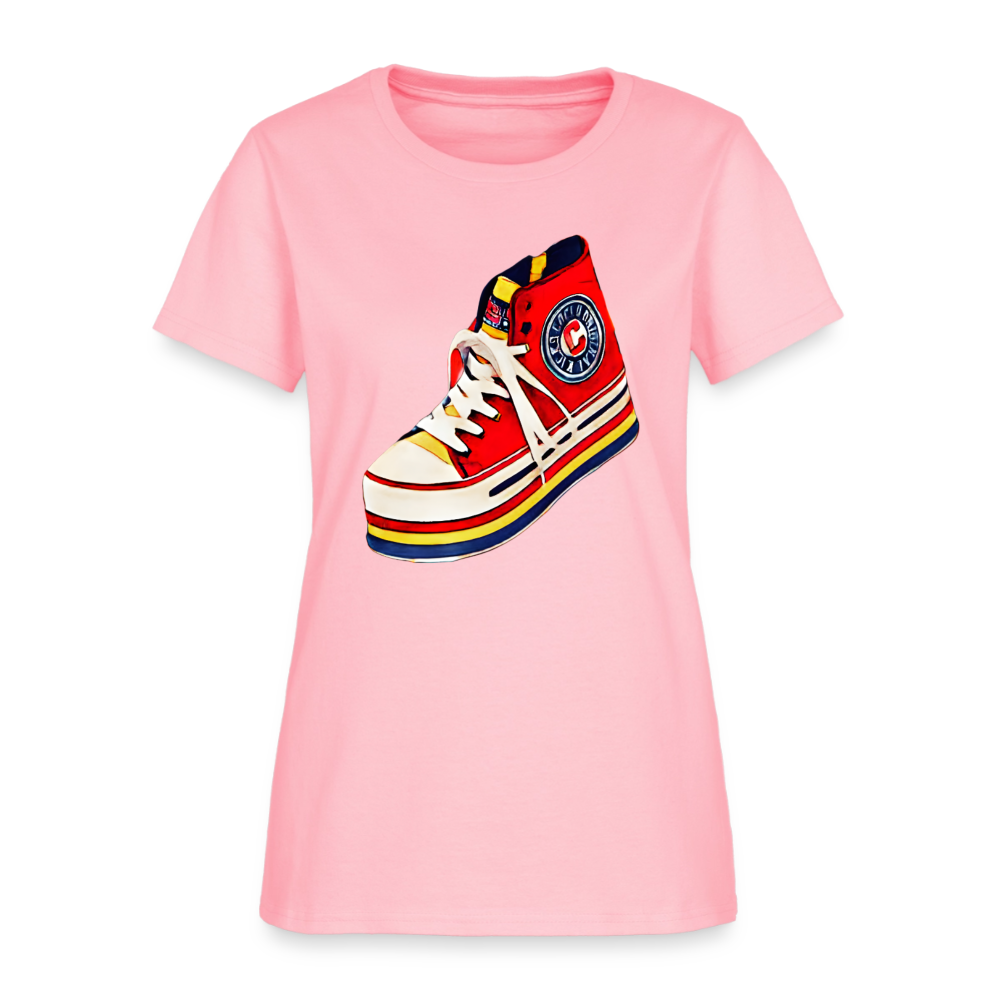 High Top Sneaker - pink