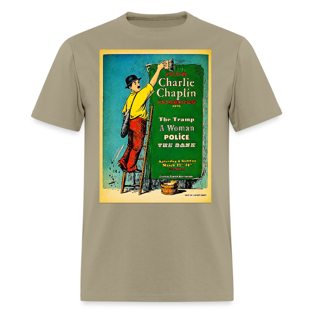 1915 Charlie Chaplin - khaki