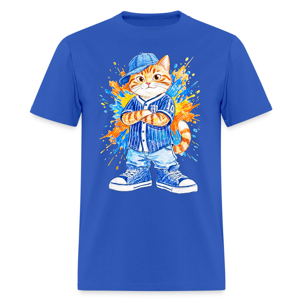 Cool Cat - royal blue