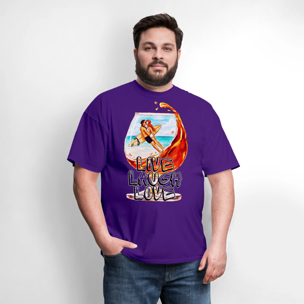 Live, Laugh, Love - purple