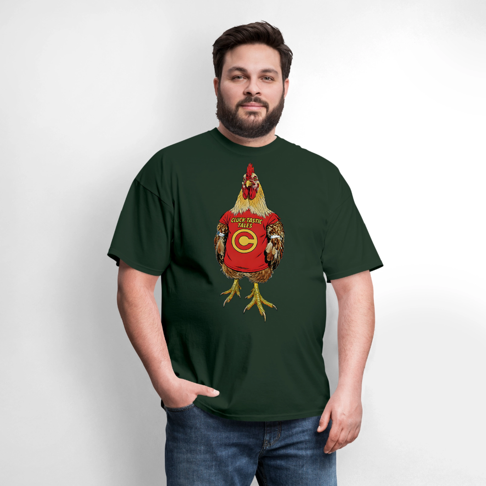 Cluck- Tastic - forest green