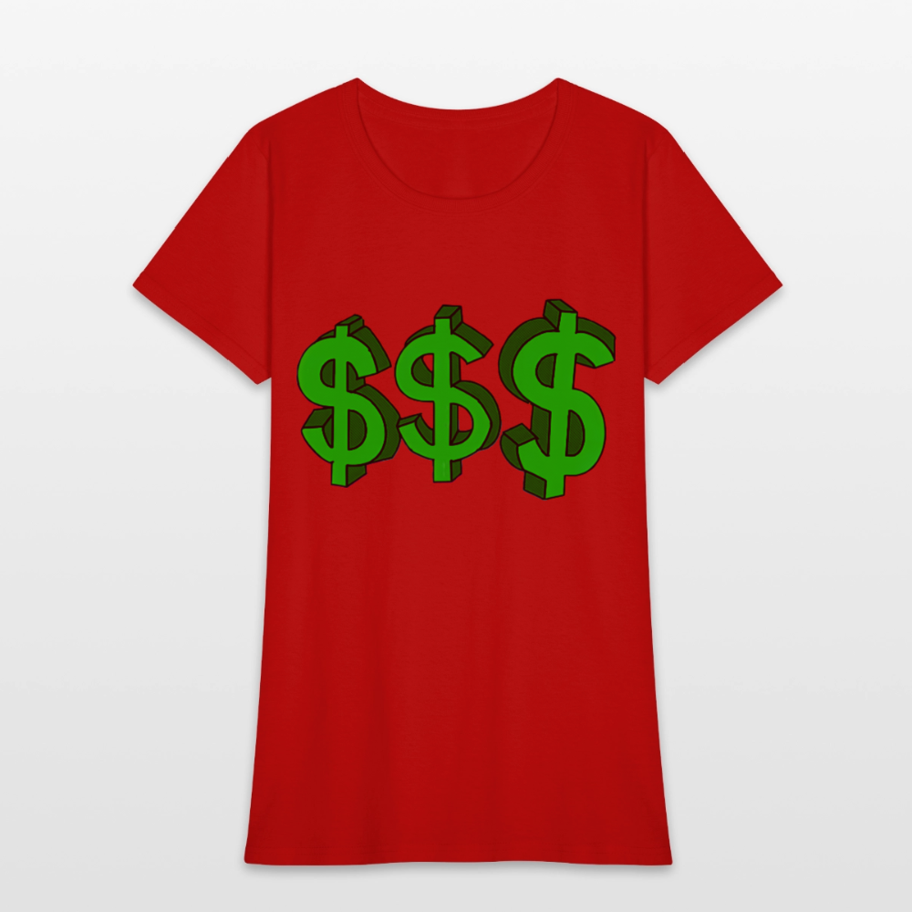 Dollar Sign - red