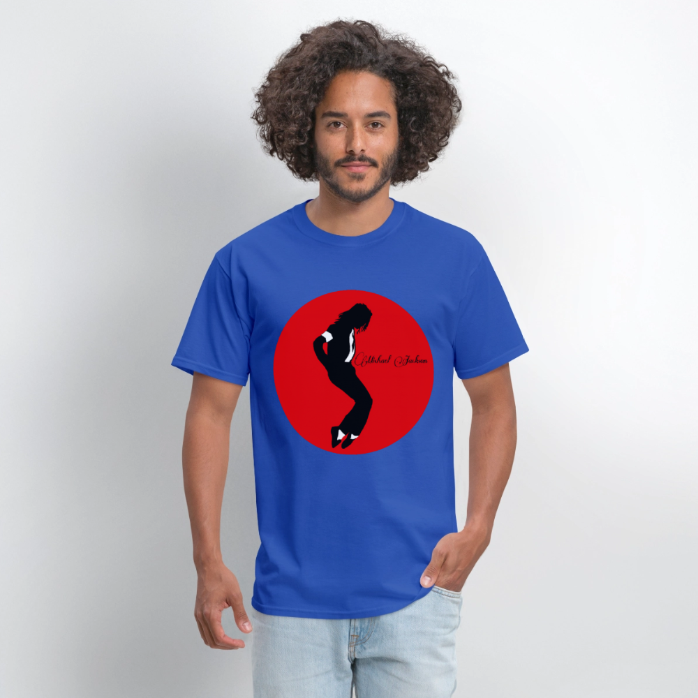 #1 Michael King Of Pop - royal blue