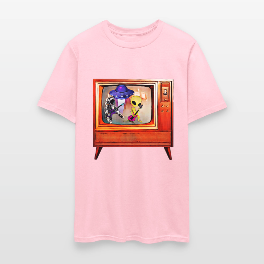 Rocking Astronaut and Alien #2 - pink