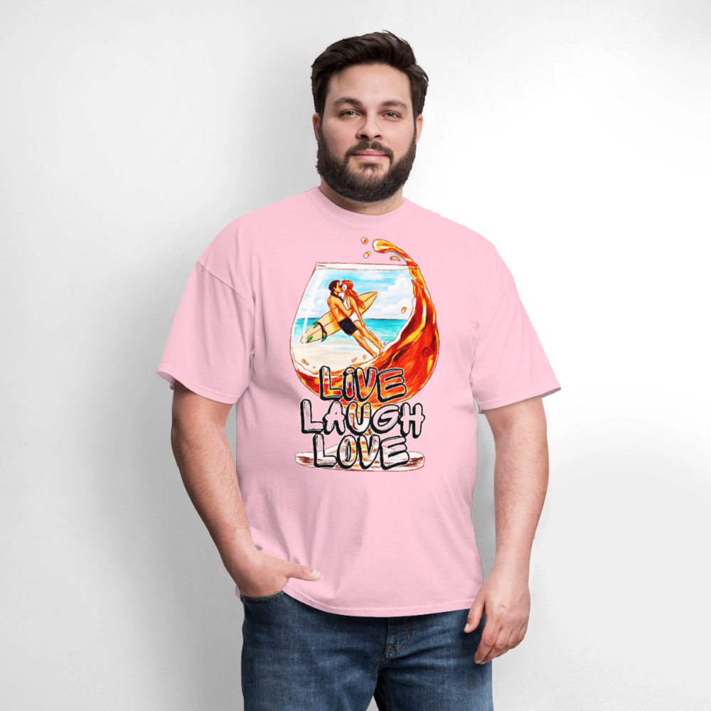 Live, Laugh, Love - pink