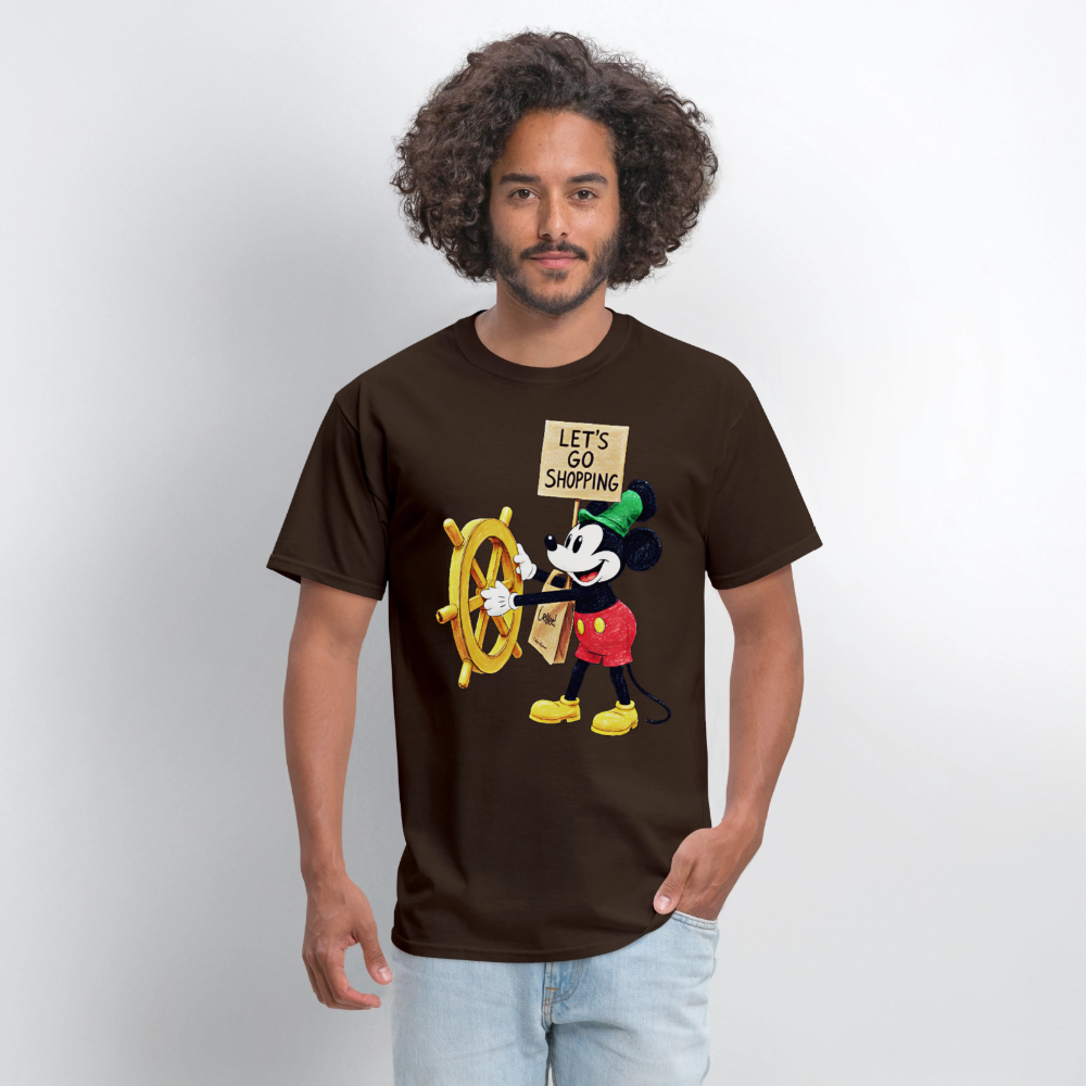 Let's Go Shopping - brown
