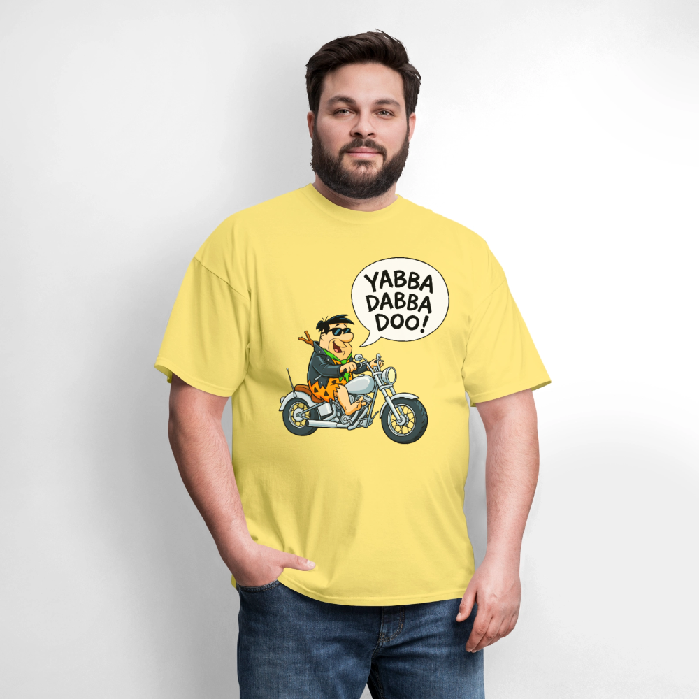 Cool Fred Flintstone - cornsilk