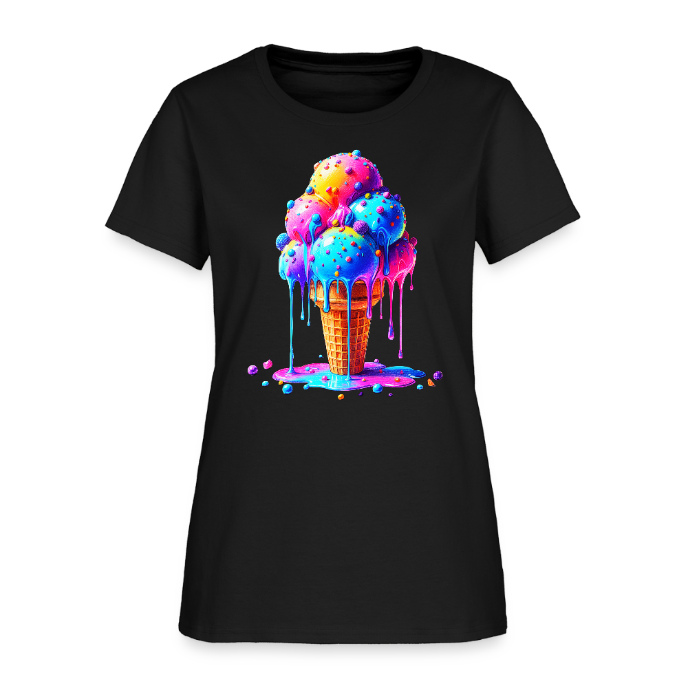 Melting Rainbow - black