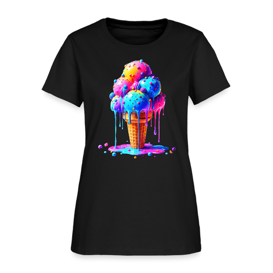 Melting Rainbow - black