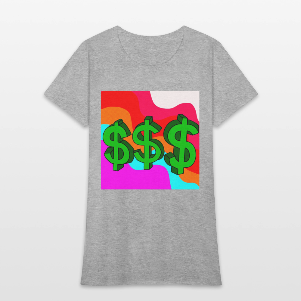 Dollar Sign - heather gray