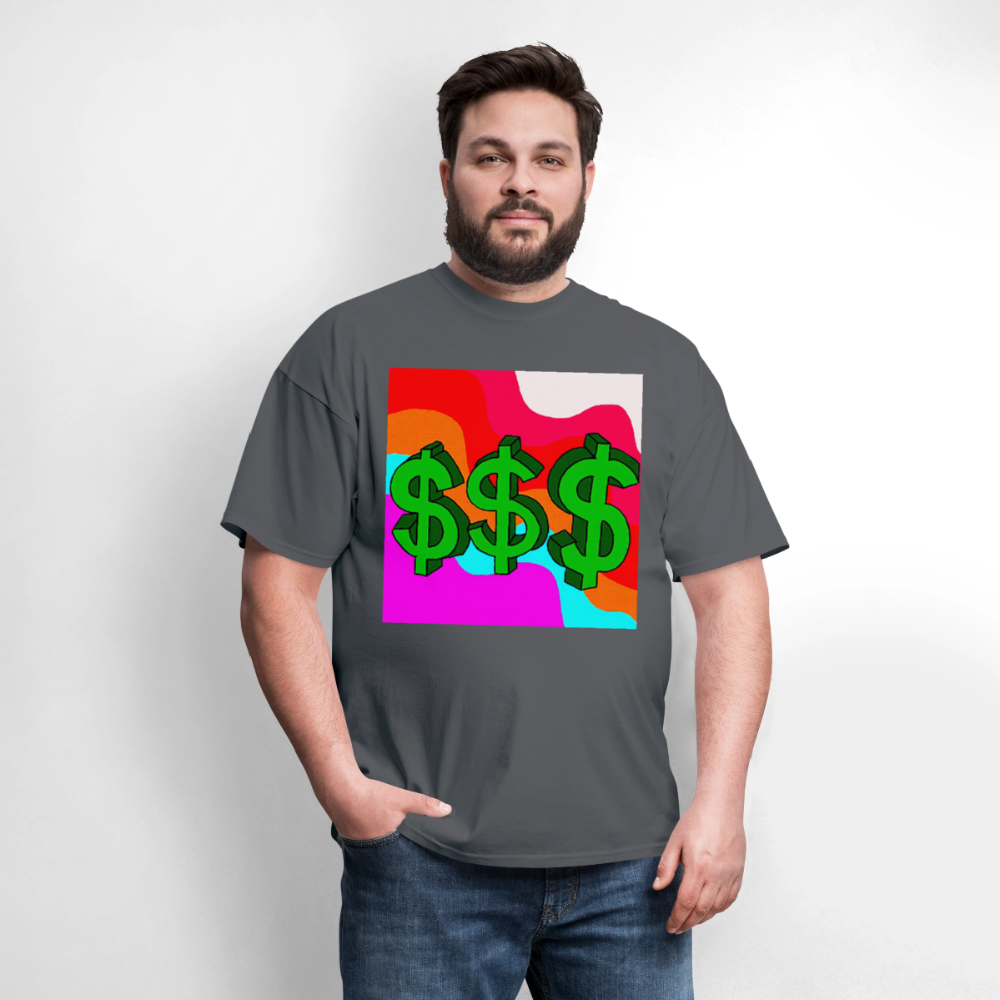 Dollar Sign - charcoal