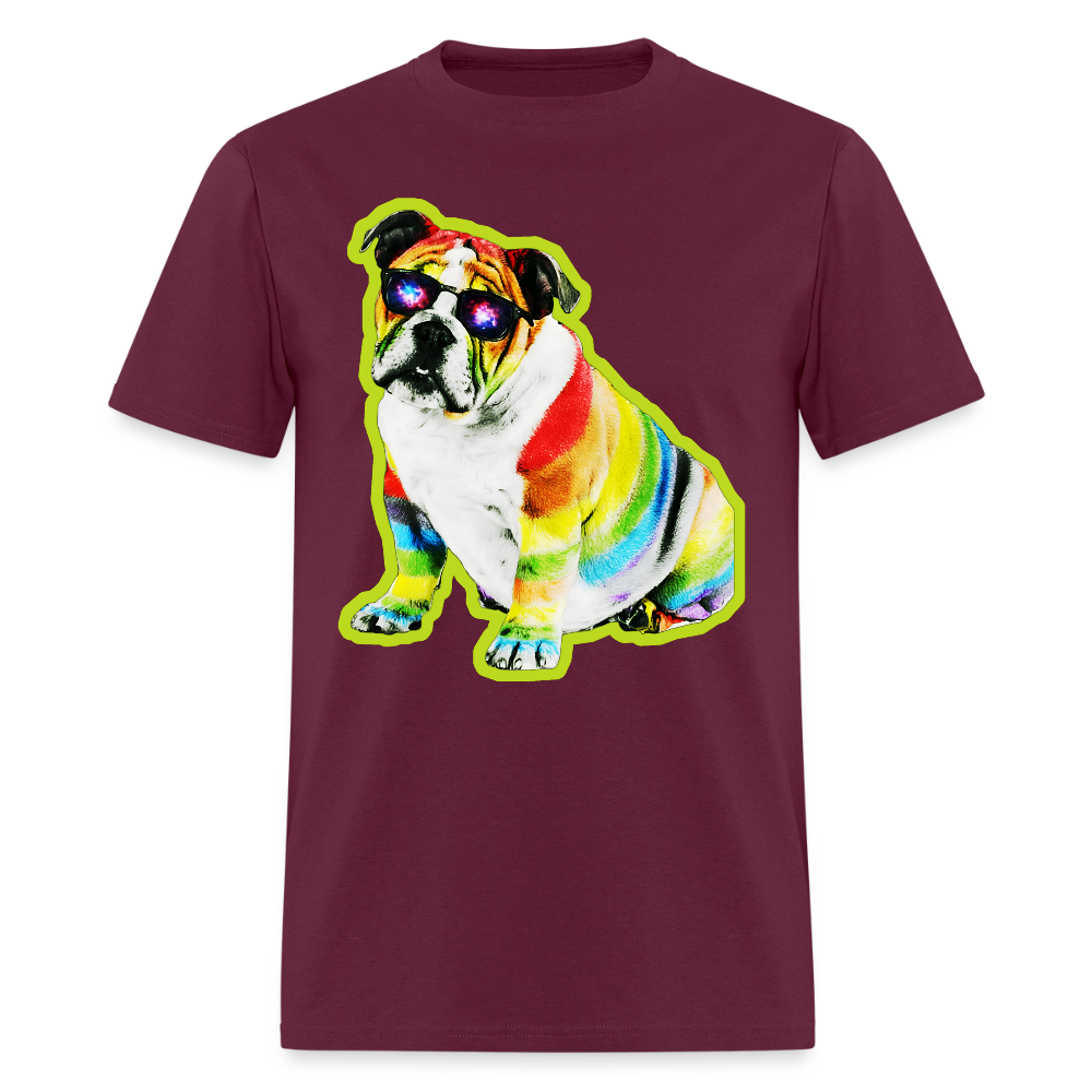 Bulldog - burgundy