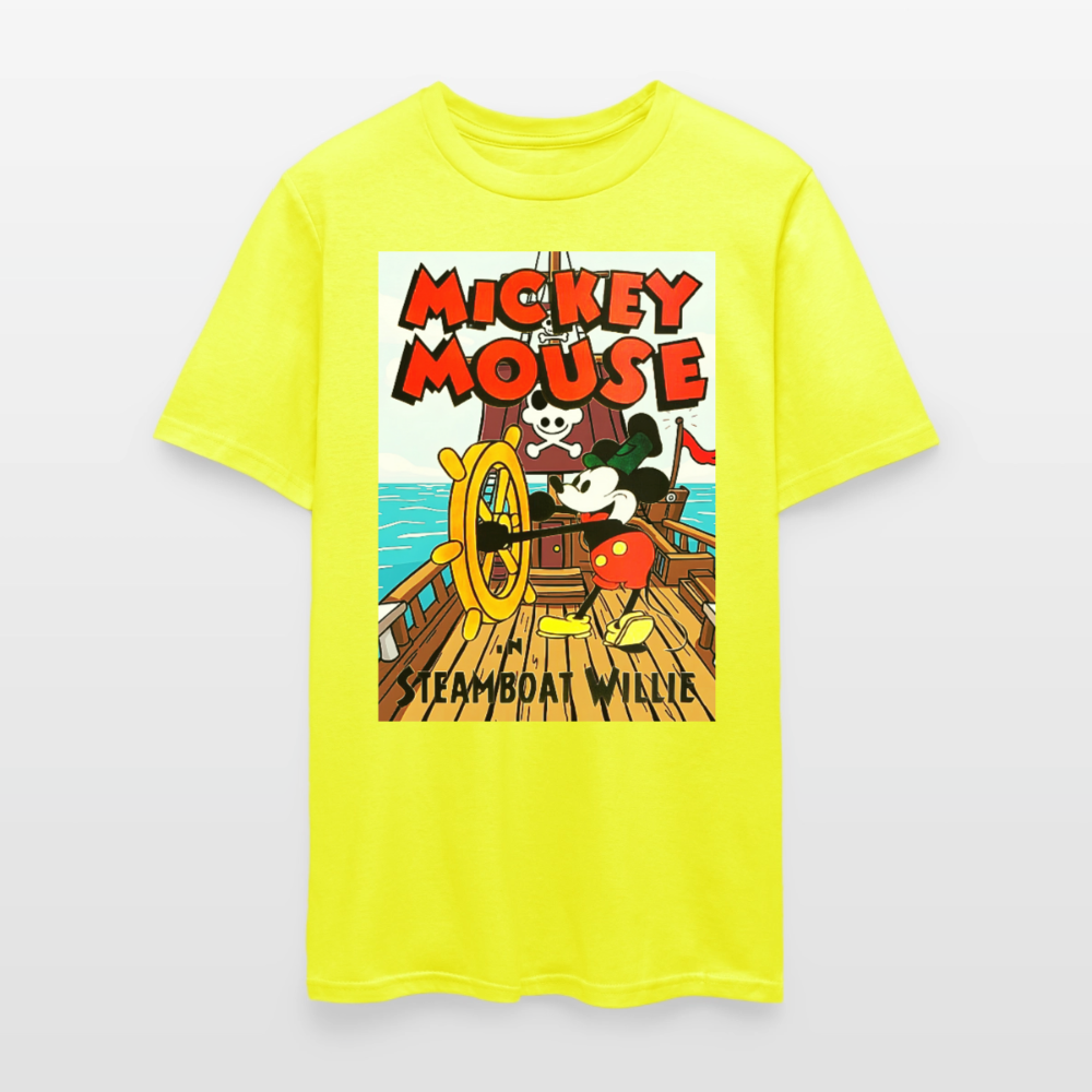Steamboat Willie - safety green