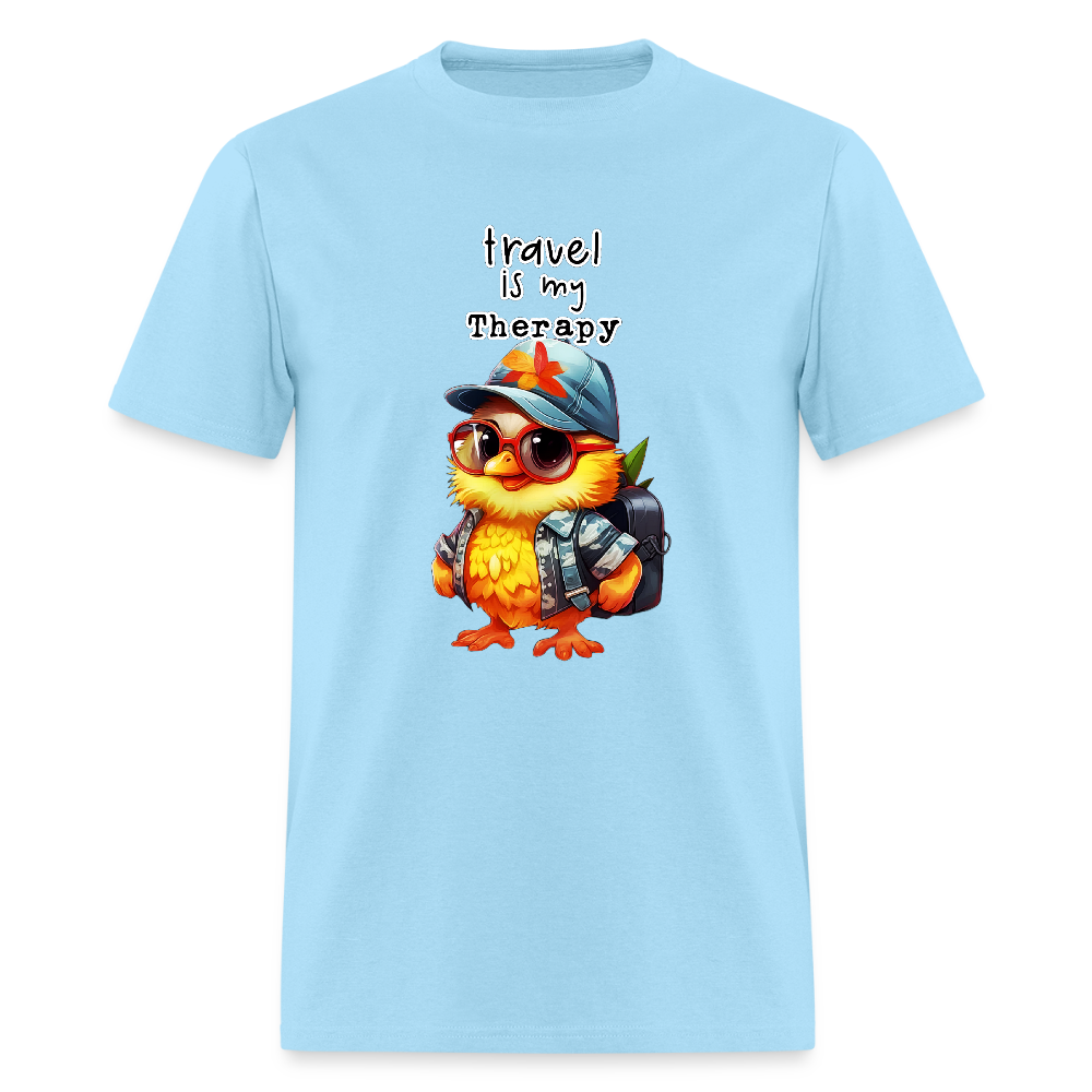 Travel Is My Therapy - powder blue
