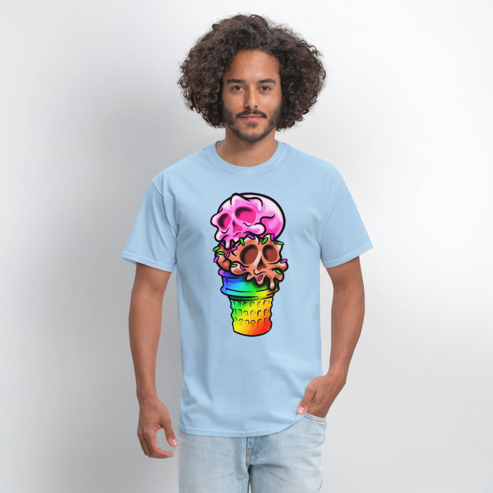 Cone Skull - powder blue