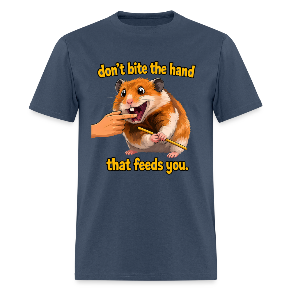Don't Bite The Hand -  blue dusk