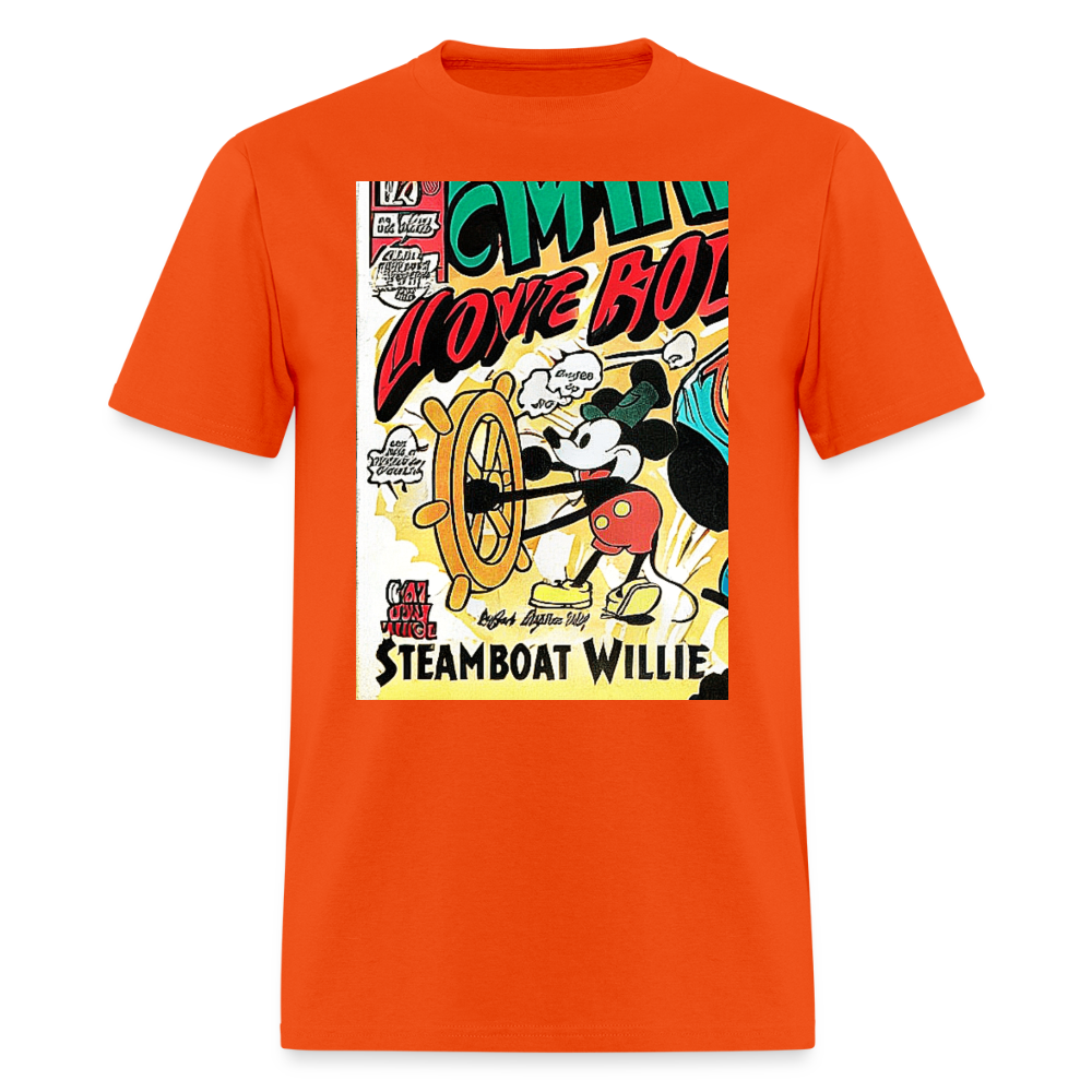 Steamboat Willie - orange