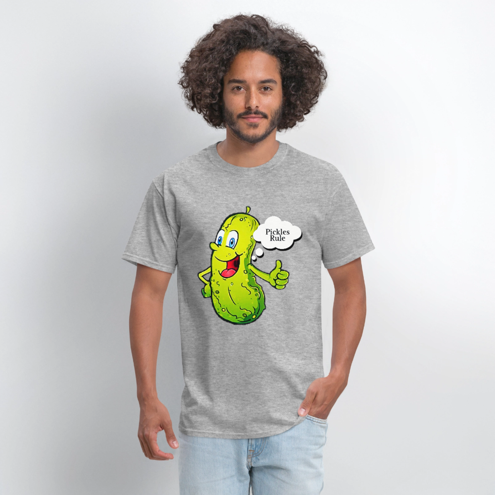 Pickles Rule - heather gray