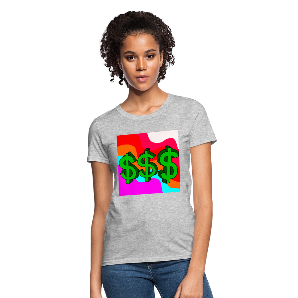 Dollar Sign - heather gray