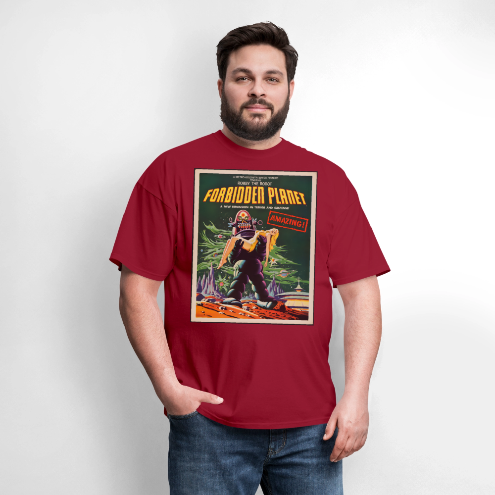 Forbidden Planet - dark red