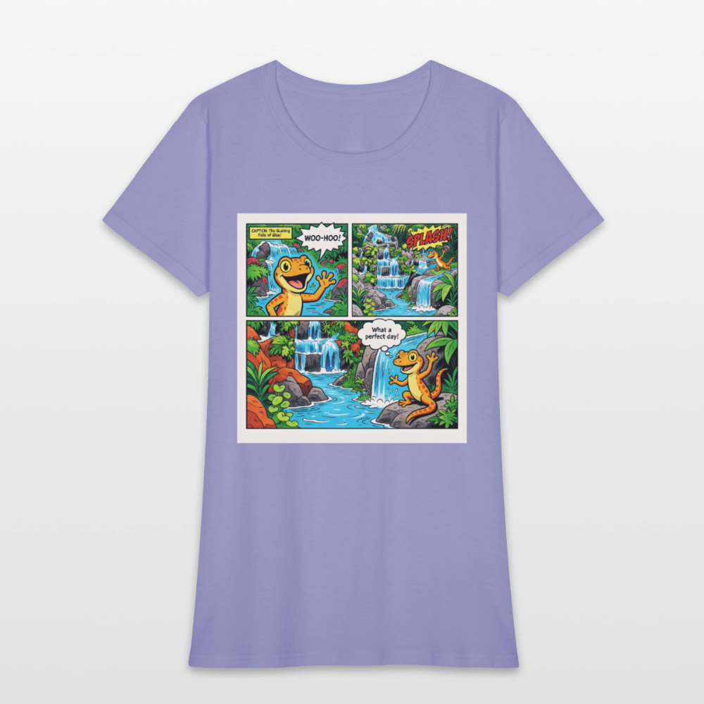 Comic Lizard - lavender