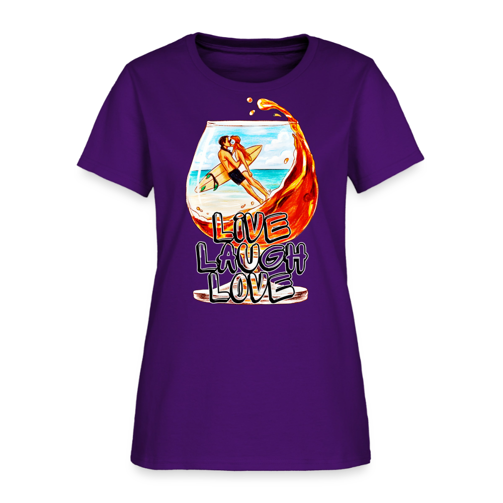 Live, Laugh, Love - purple