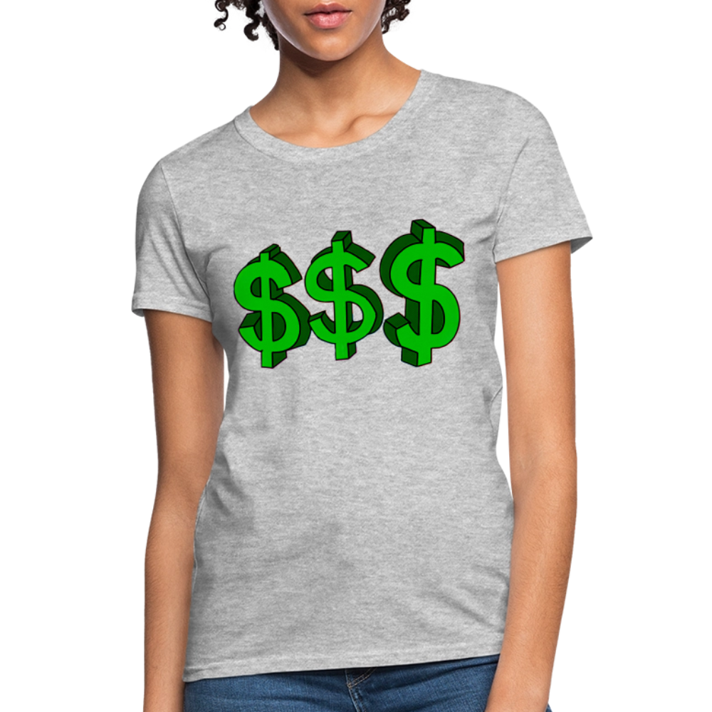 Dollar Sign - heather gray