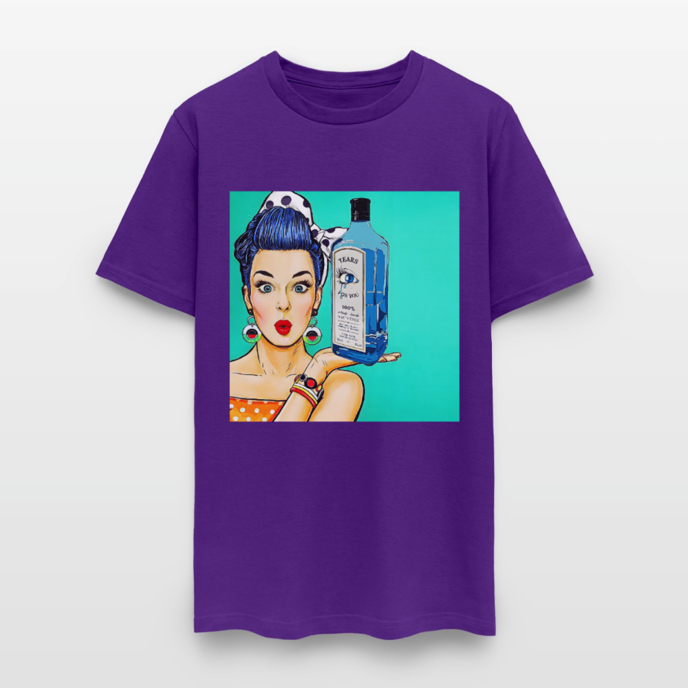 Retro Woman - purple