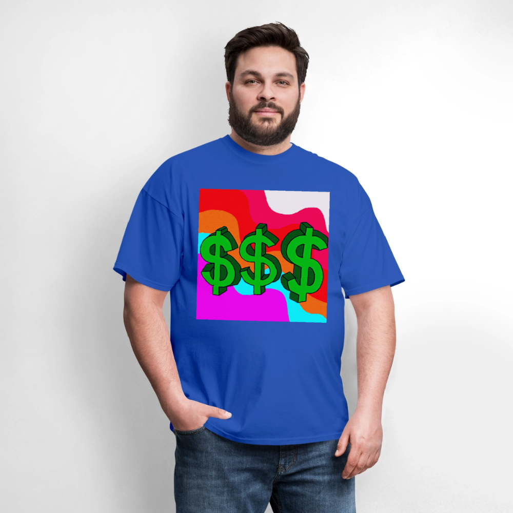 Dollar Sign - royal blue