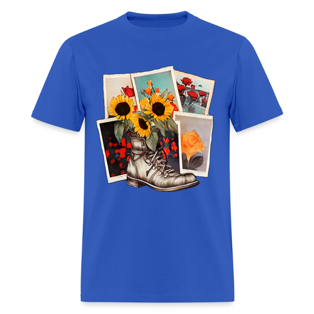Flowers #2 - royal blue