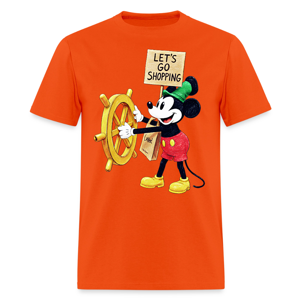 Let's Go Shopping - orange