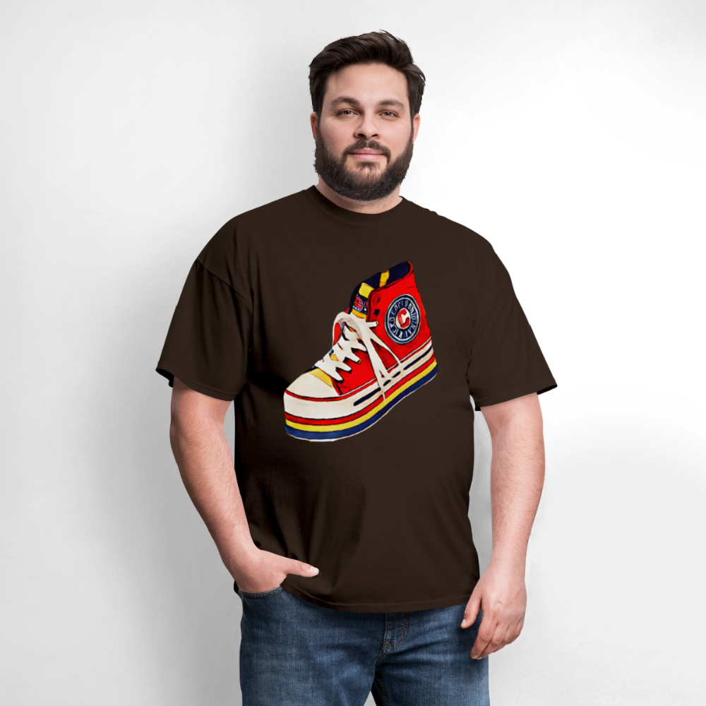 High Top Sneaker - brown