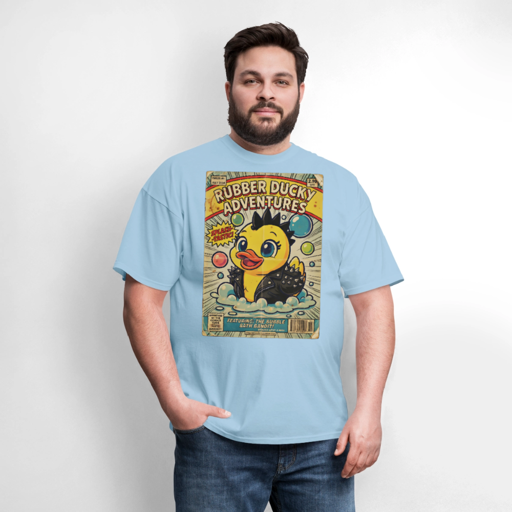 Ducky Old Comic - powder blue
