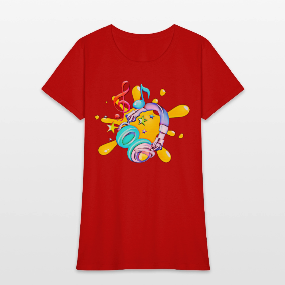 Splash of Music - red