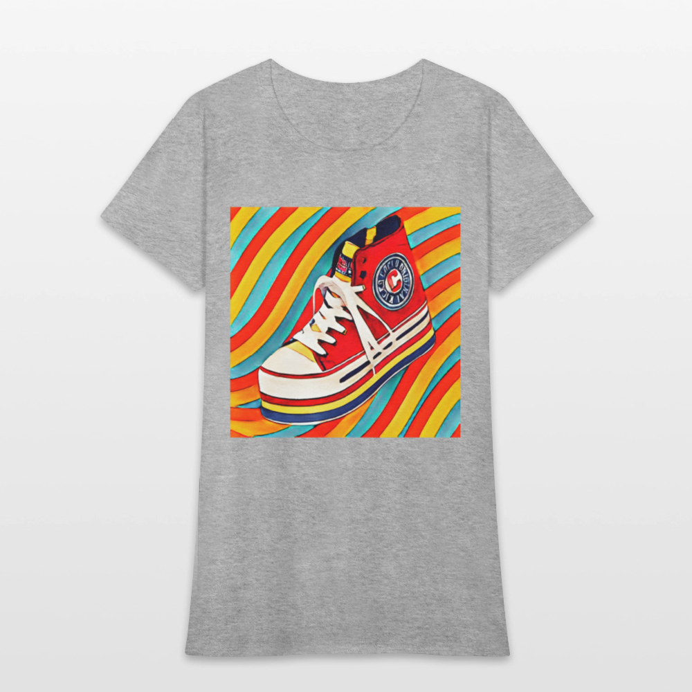 High Top Sneaker - heather gray