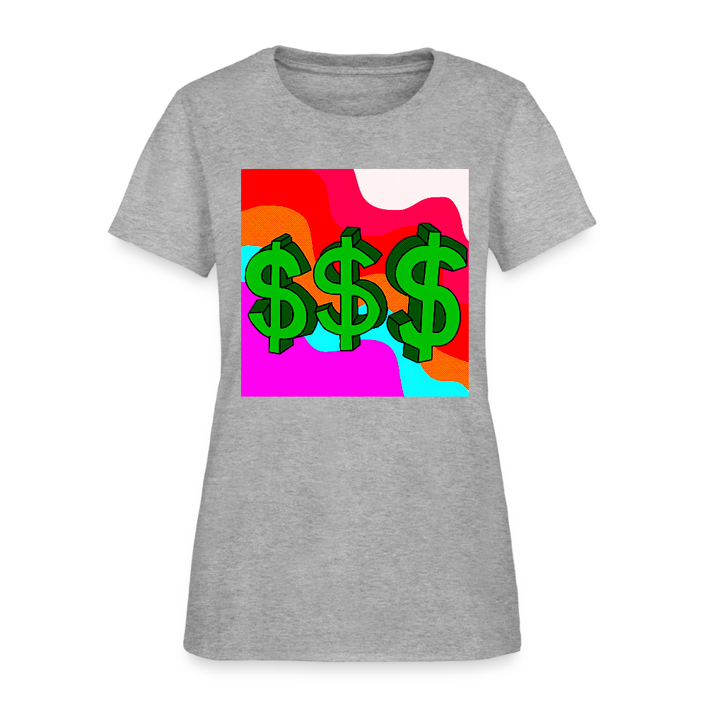 Dollar Sign - heather gray