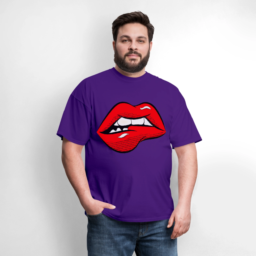 Lips - purple