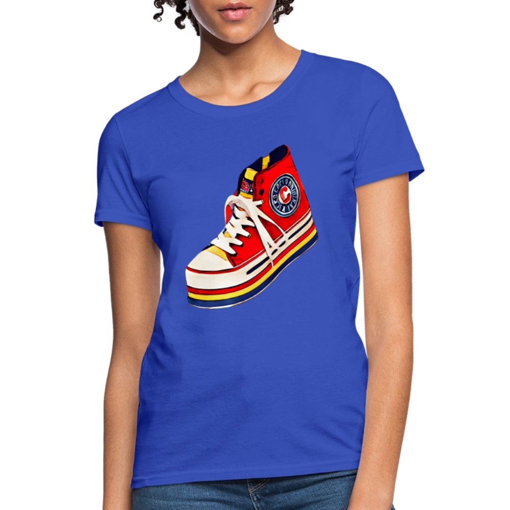 High Top Sneaker - royal blue