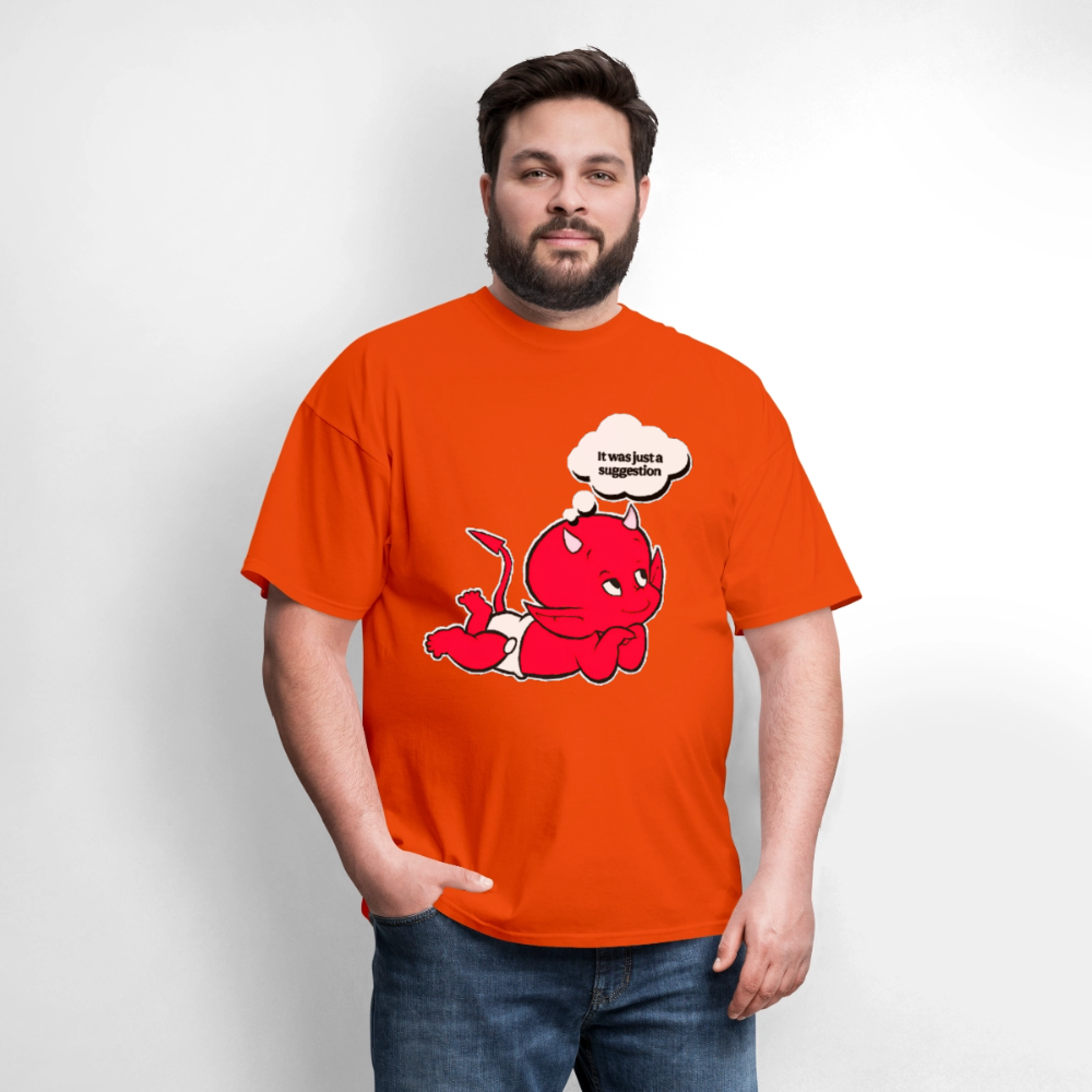 Just A Suggestion - orange