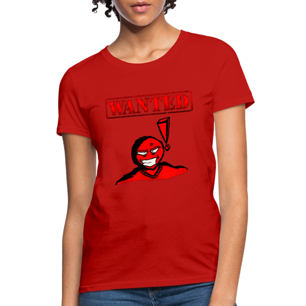 Wanted - red