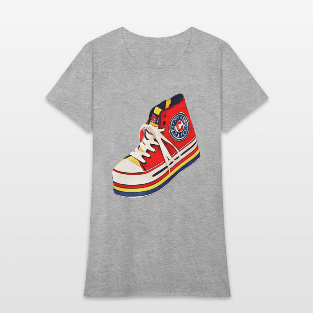 High Top Sneaker - heather gray