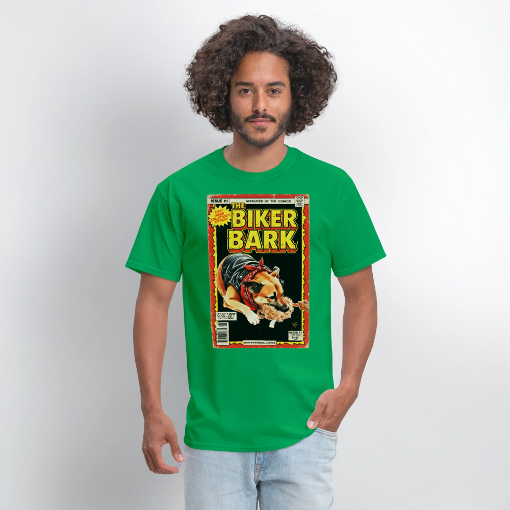 Biker Bark - bright green