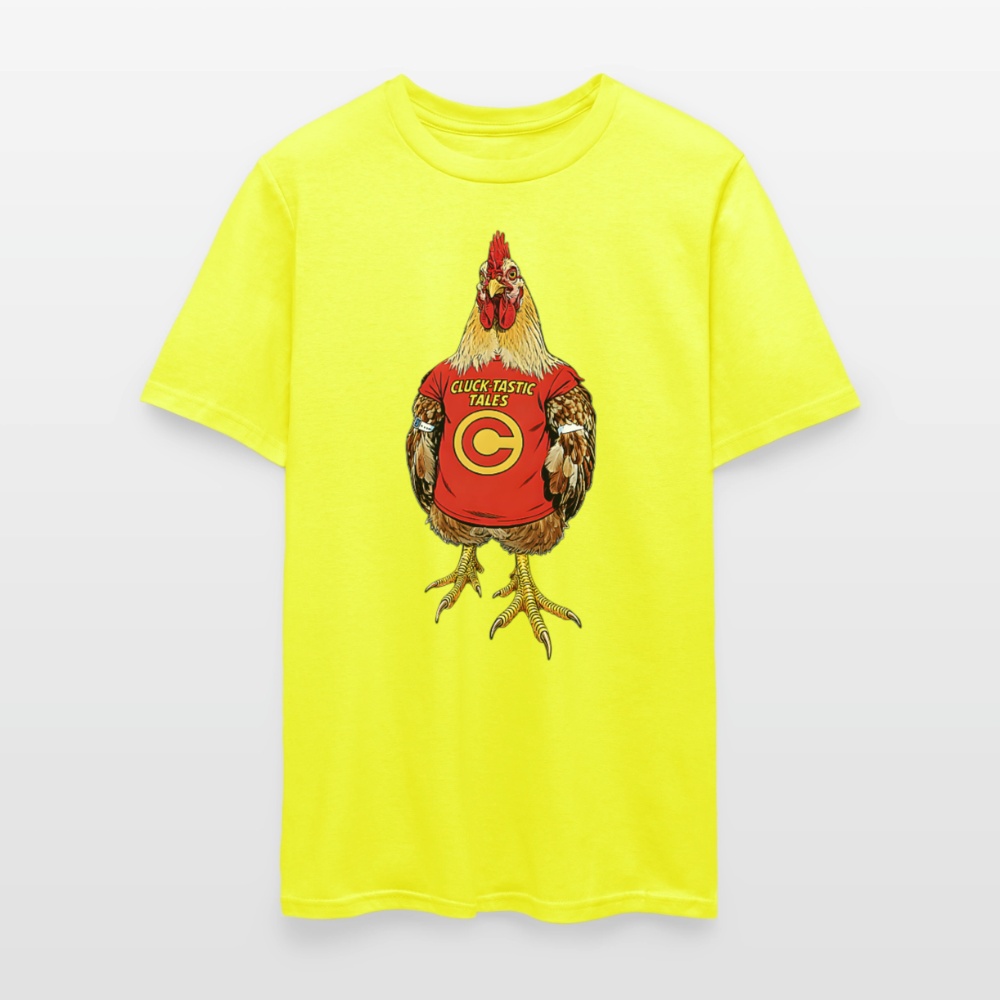 Cluck- Tastic - safety green