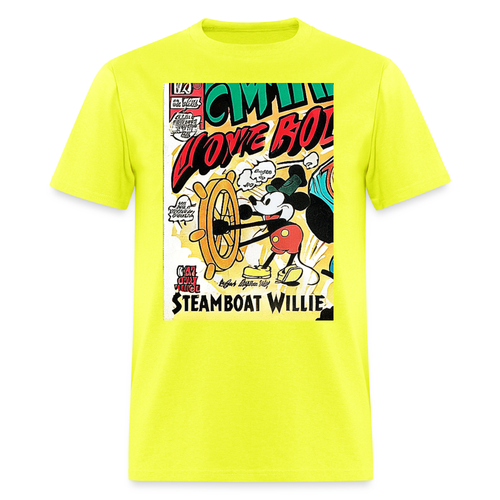 Steamboat Willie - safety green