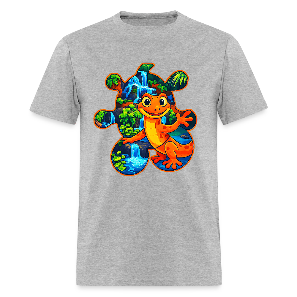 Lizard Power - heather gray