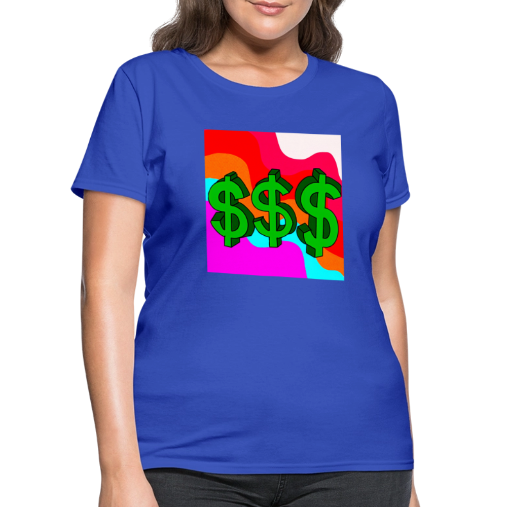 Dollar Sign - royal blue